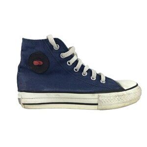 Converse Unisex Kids Blue/White CT All Star Hi Athletic Sneaker Shoes‎ Size US 1